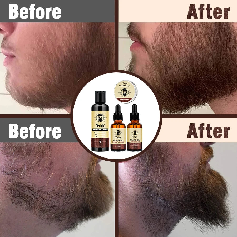 Beard Care Kit Whiskers Deep Clean Shampoo