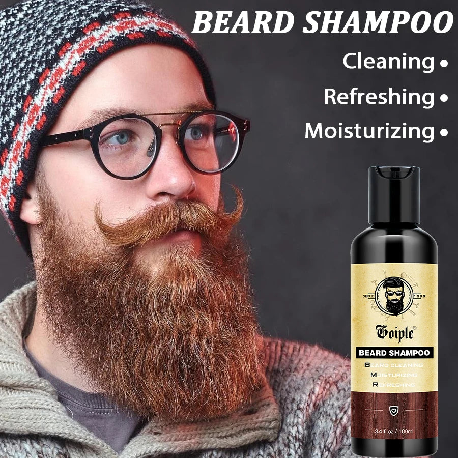 Beard Care Kit Whiskers Deep Clean Shampoo