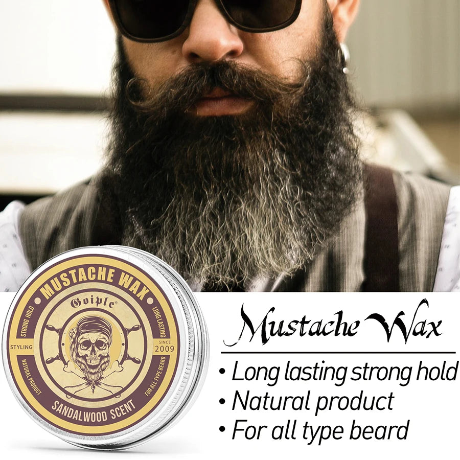 30g Sandalwood Scent Beard wax for Men