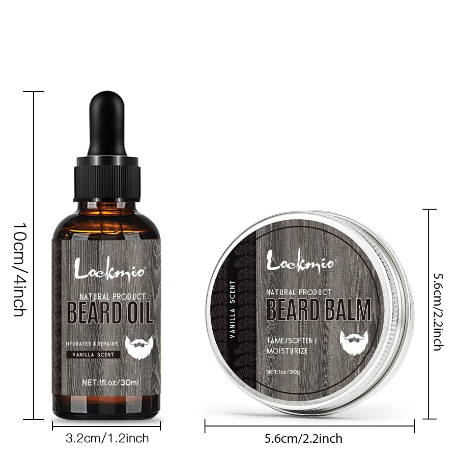 Beard Care Balm Beards Gloss Moisturize Serum Beard Oil