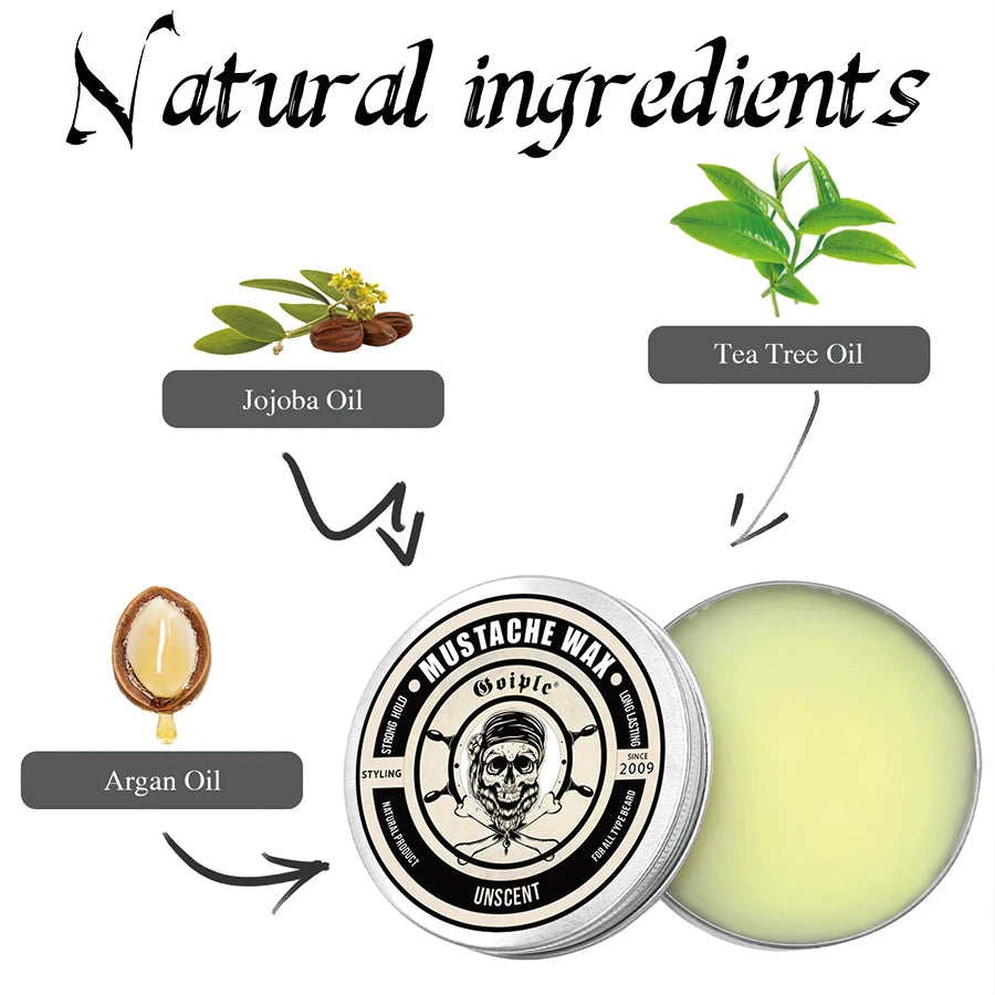 Strong Hold Moisturizing Styling Mustaches Wax