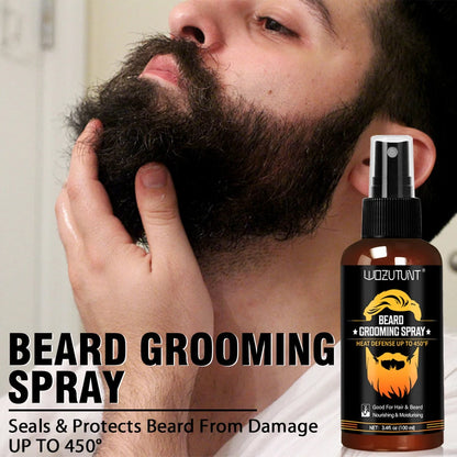 Beard Grooming Spray New Facial Hair & Beard Care