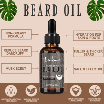 Beard Care Balm Beards Gloss Moisturize Serum Beard Oil