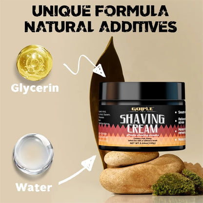 Men Shaving Cream Natural Formula Smooth Moisture