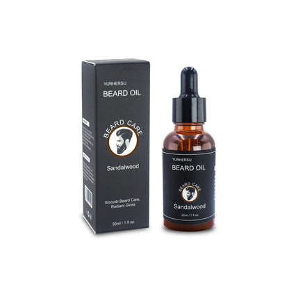New facial hair and beard growth oil
