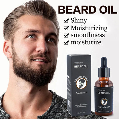 New facial hair and beard growth oil