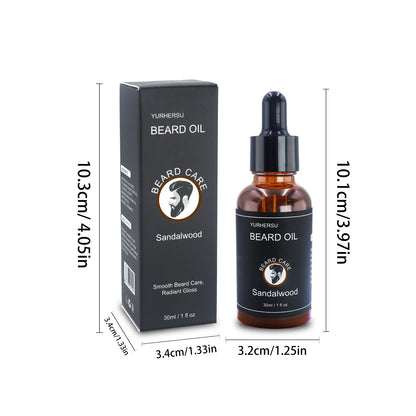 New facial hair and beard growth oil